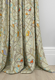 Tweety, Natural - Made to Measure Curtains